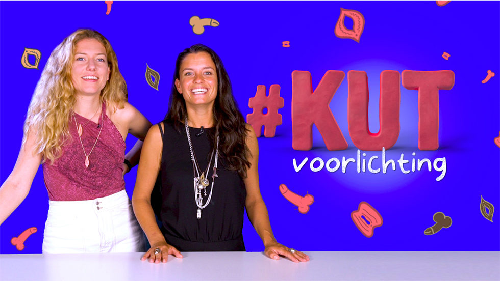 hashtag kutvoorlichting Onze Annemarie ontmoet Linda de Munck van #kutvoorlichting een programma van Brandpunt+ over jongeren en seksualiteit