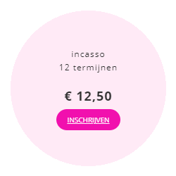 ZelfMassage betalen in 12 termijnen van € 12,50